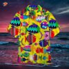 Aquariums, Funny, Colorful Fish, And Yellow Hawaiian Shirts