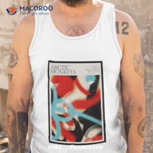 arctic monkeys july 16 2023 rome italy tour poster shirt tank top