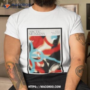 Arctic Monkeys July 16 2023 Rome Italy Tour Poster Shirt