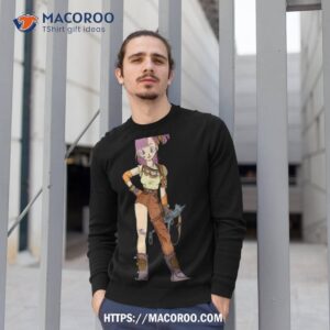 Armed Bulma Dragon Ball Shirt 2 armed bulma dragon ball shirt sweatshirt 1