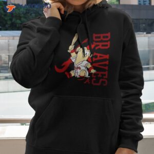 atlanta braves infant mascot 2 0 shirt hoodie 2