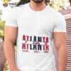 Atlanta Falcons Atlanta Braves And Atlanta Hawks Logo Team Atlanta 2023 Shirt