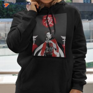 atomic samurai night illustration graphic shirt hoodie