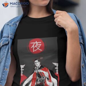 atomic samurai night illustration graphic shirt tshirt