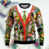 Australian Shepherd Christmas Pine Ugly Sweater