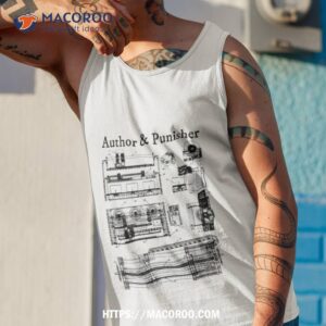 author and punisher these machines shirt tank top 1