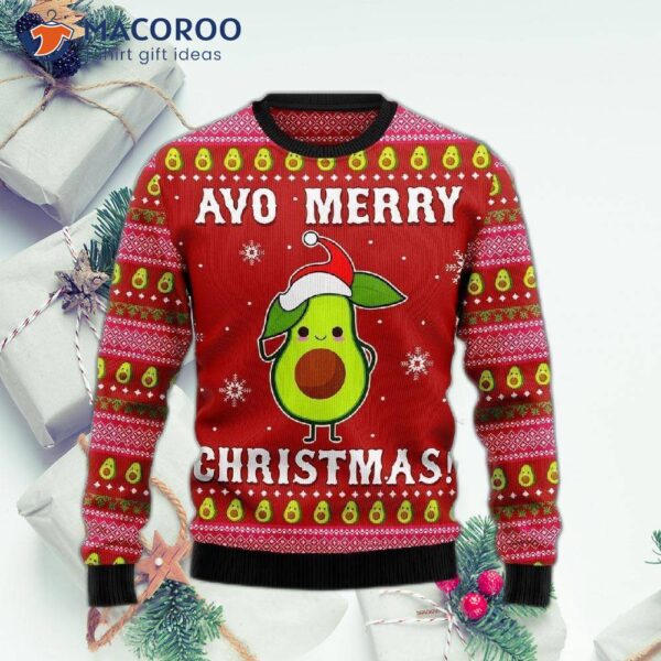 Avo Have A Merry Christmas With Your Ugly Sweater!