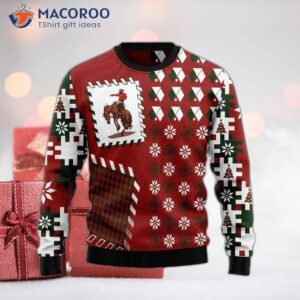 Awesome Cowboy Ugly Christmas Sweater