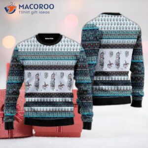 Awesome Indian Floral Ugly Christmas Sweater