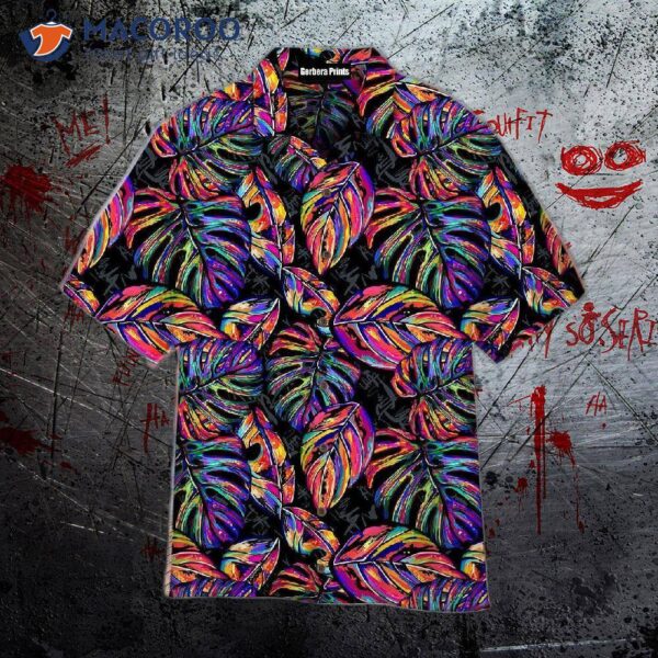 Awesome Multicolored Tropical Seamless Hawaiian Shirts