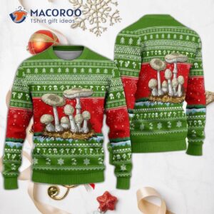 Awesome Mushroom Ugly Christmas Sweater