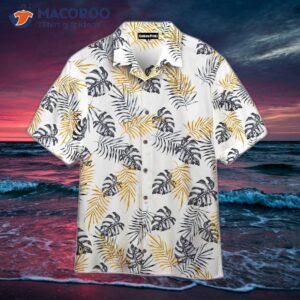 awesome tropical leaf hawaiian shirts 0