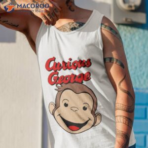 baby monkey curious george shirt tank top 1