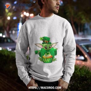 baby yoda st patrick s day shirt sweatshirt