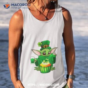 baby yoda st patrick s day shirt tank top