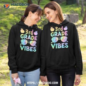 back to school 3rd grade vibes first day of school teachers shirt hoodie 1