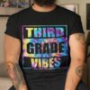 Back To School 3rd Grade Vibes Shirt, First Day Teacher Kids Shirt