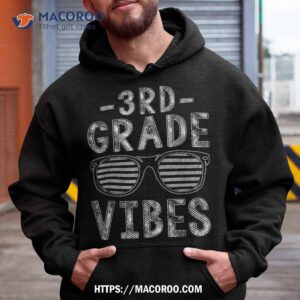 Back To School 3rd Grade Vibes Third Teachers Students Shirt