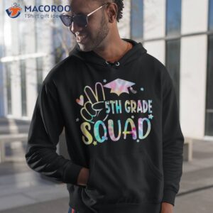 back to school 5th grade squad tie dye teachers student shirt hoodie 1