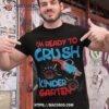 Back To School Boys First Day Of Kindergarten Monster Truck Shirt
