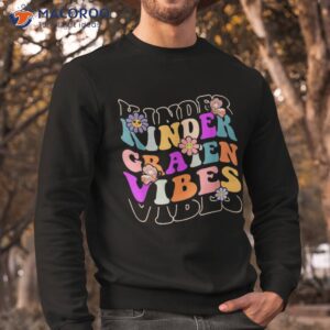 Back To School Kindergraten Vibes Retro Teacher Student Kids Shirt 2 back to school kindergraten vibes retro teacher student kids shirt sweatshirt