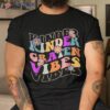 Back To School Kindergraten Vibes Retro Teacher Student Kids Shirt