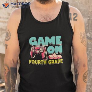 back to school outfit game on fourth grade shirt tank top