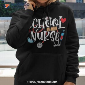 back to school school nurse shirt hoodie