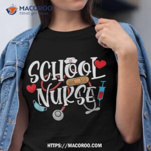 back to school school nurse shirt tshirt