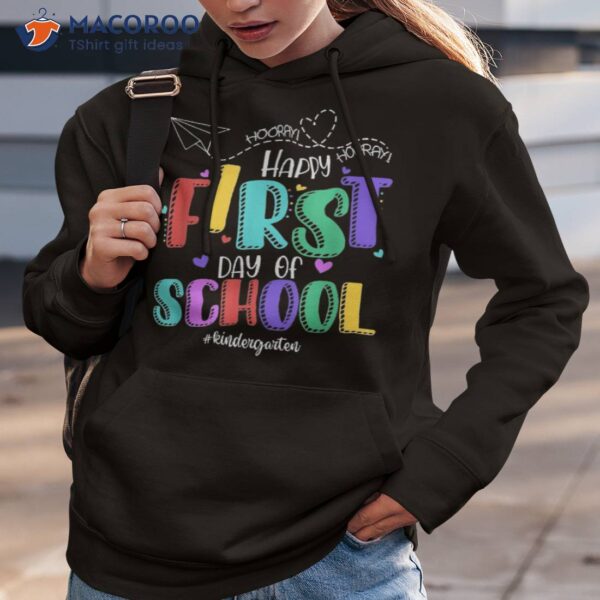 Back To School Teachers Students Happy First Day Of Shirt