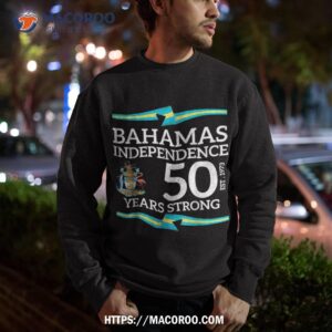 bahamas independence day bahamas 50th celebration shirt sweatshirt
