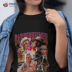 barbenheimer barbie x oppenheimer vintage essential shirt tshirt