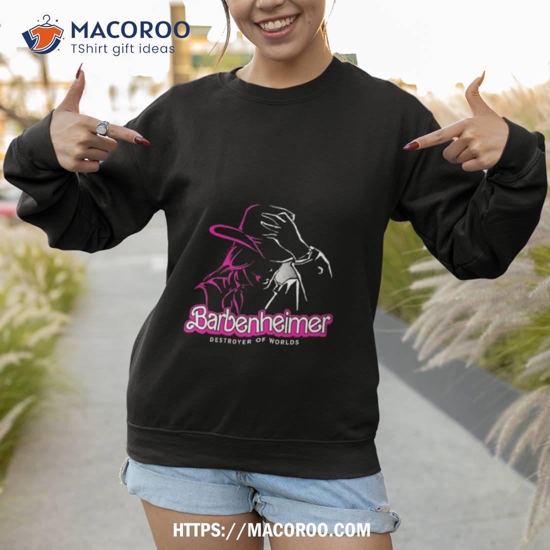 Barbenheimer Destroyer Of Worlds Shirt Barbenheimer Destroyer Of Worlds Shirt