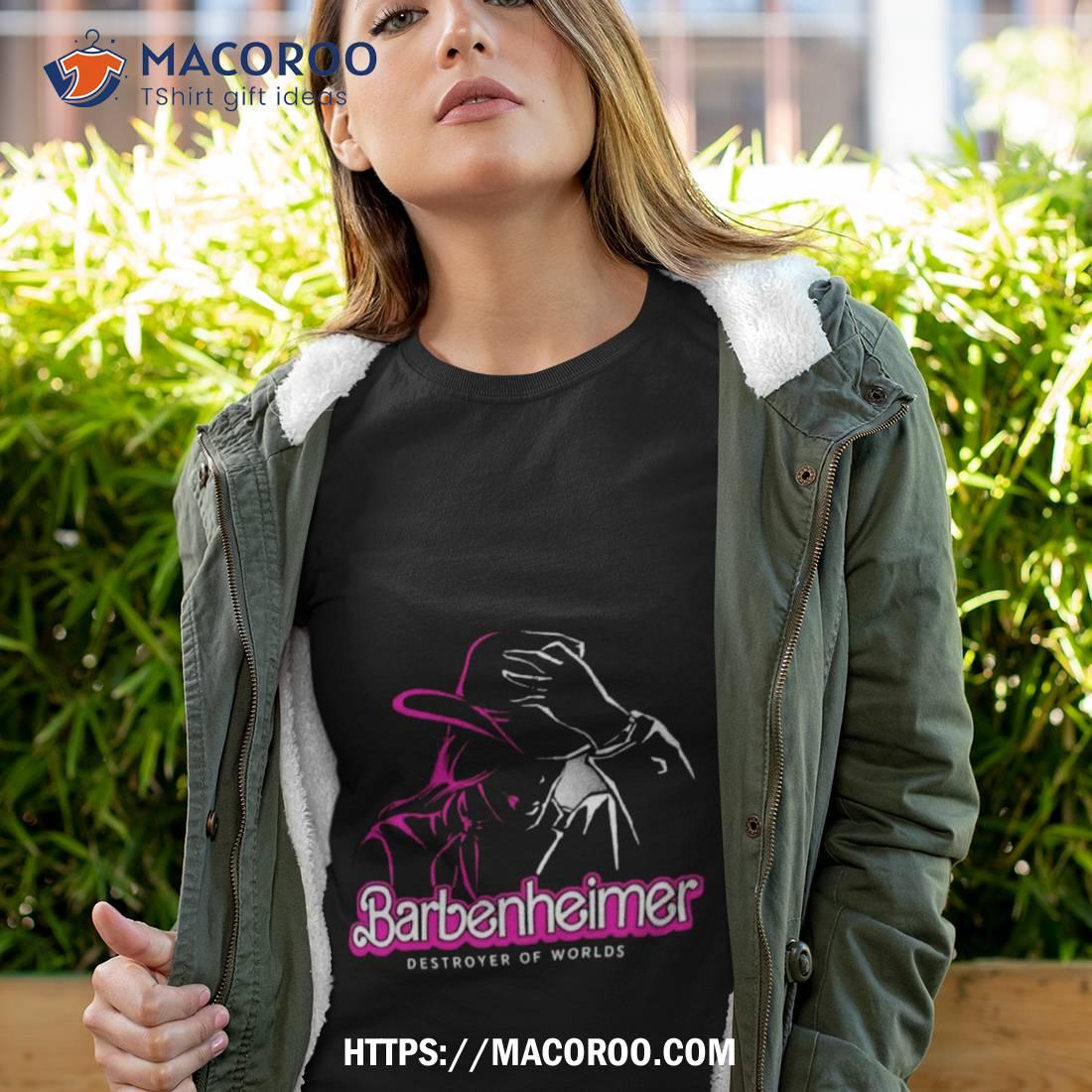 Barbenheimer Destroyer Of Worlds Shirt Barbenheimer Destroyer Of Worlds Shirt