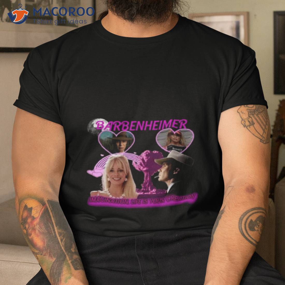 Barbenheimer Imagination Life Is Your Creatinine Shirt Barbenheimer Imagination Life Is Your Creatinine Shirt