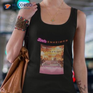 barbenheimer one ticket to the oppenheimer please shirt tank top 4