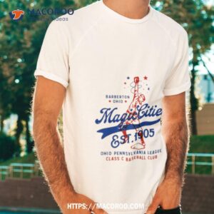 Barberton Magic Cities Ohio Vintage Defunct Baseball Teams Shirt