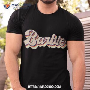 Barbie 2 Name Retro Vintage Apparel Gift Lover Shirt