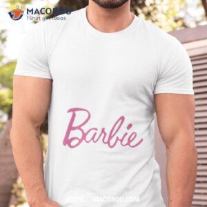 barbie black heart logo crew neck shirt tshirt