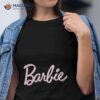 Barbie   Light Pink Barbie Logo Shirt