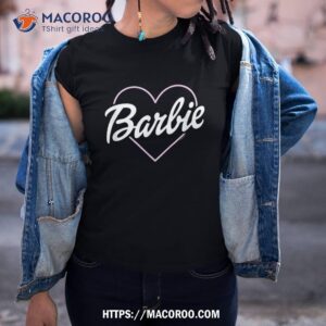 barbie logo heart shirt tshirt