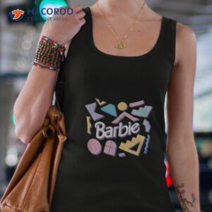Barbie Logo Pastel 80’s Shapes Shirt
