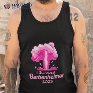 Barbie Movies I Survived Barbenheimer 2023 Shirt 3 barbie movies i survived barbenheimer 2023 shirt tank top