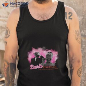 barbie oppenheimer movie trendy shirt tank top