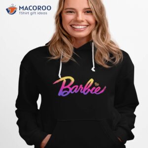 Barbie Pink Gradient Logo Shirt