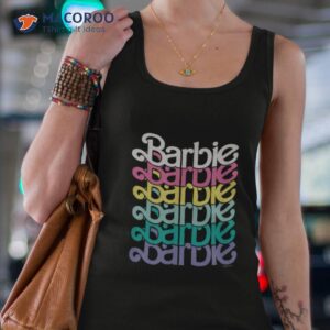 barbie stacked spring logo shirt tank top 4