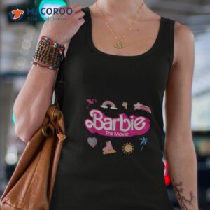 barbie the movie movie logo icons shirt tank top 4