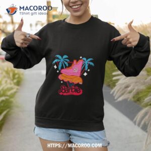 Barbie The Movie Tropical Rollerblade Shirt 2 barbie the movie tropical rollerblade shirt sweatshirt