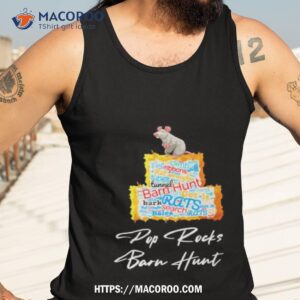 barn hunt with my dog3 shirt tank top 3