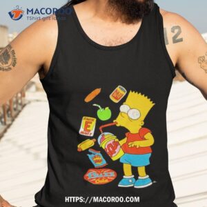 Bart Simpson Kwik Mart Salty Snax Shirt 3 bart simpson kwik mart salty snax shirt tank top 3